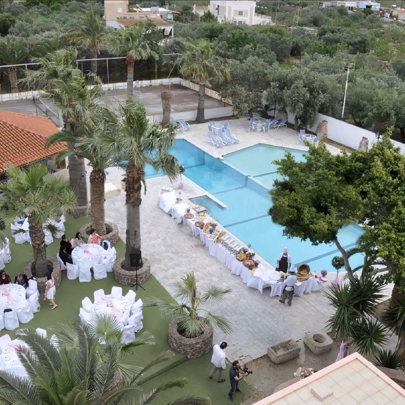 Klonos Hotel Pool Area